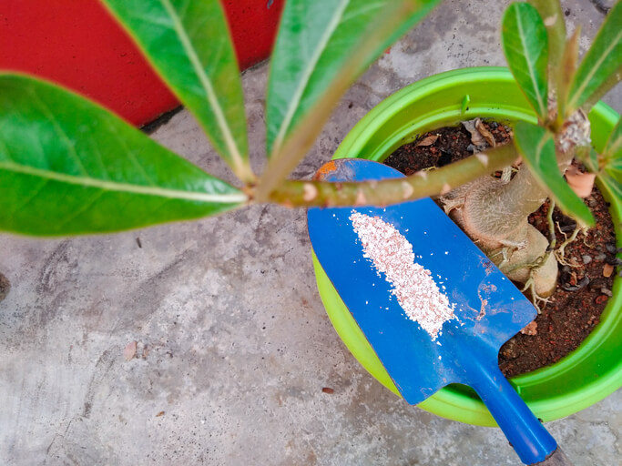 Mit Kalziumkarbonat gegen saure Böden