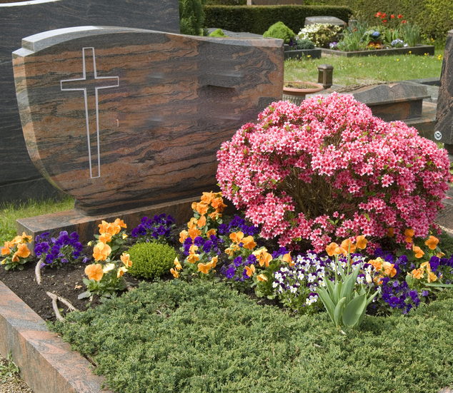 Pflegeleichte Grabgestaltung