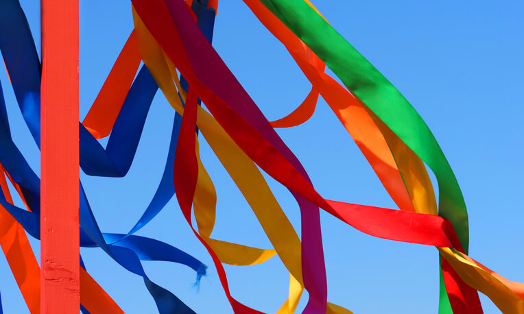 Alufolie und bunte Flatterbänder können zur Abschreckung dienen