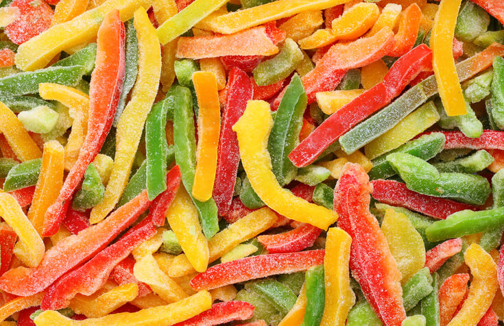 Tipp Nr. 4 Die Paprika einfrieren