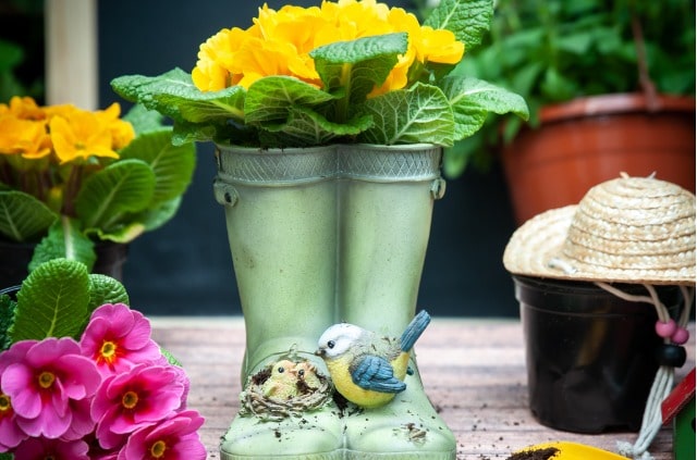 Gummistiefel bepflanzen - kreative Ideen und Inspirationen