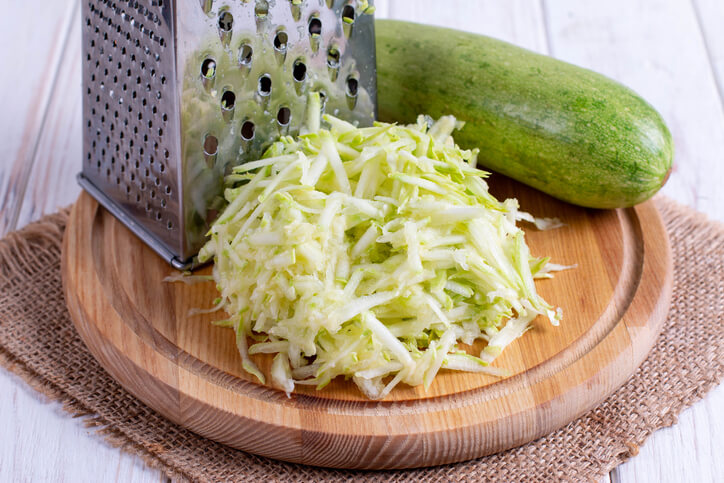 Geraspelte Zucchini einfrieren