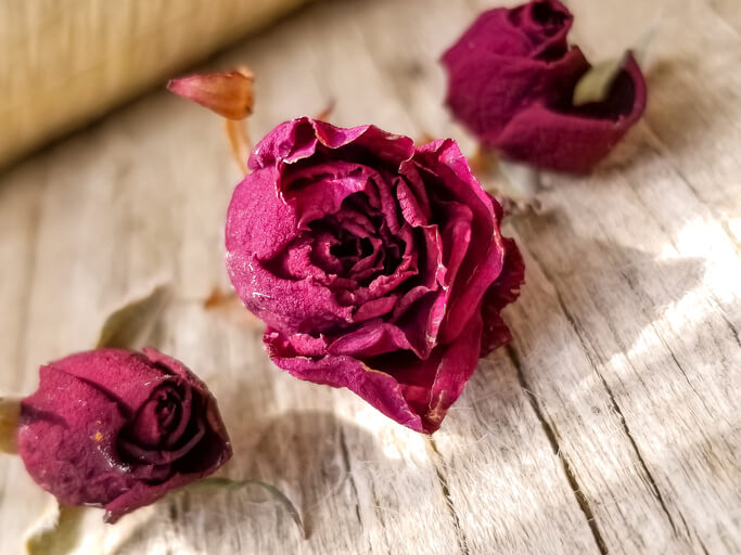 Trocknen mit Silica-Gel