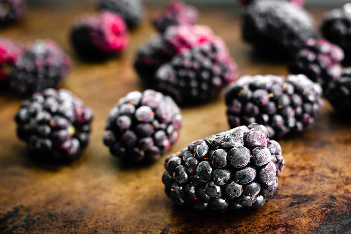 Brombeeren einfrieren