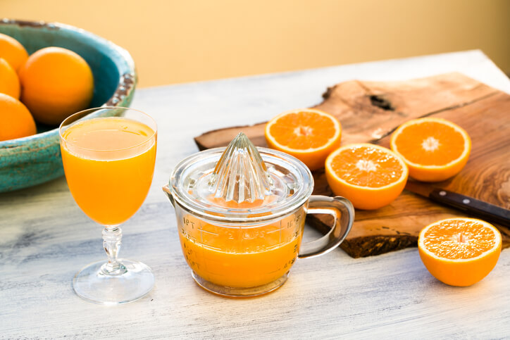 Blondorangen für Saft und Fleisch