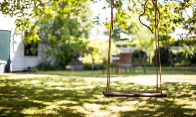 Gartenschaukel für Kinder selber bauen