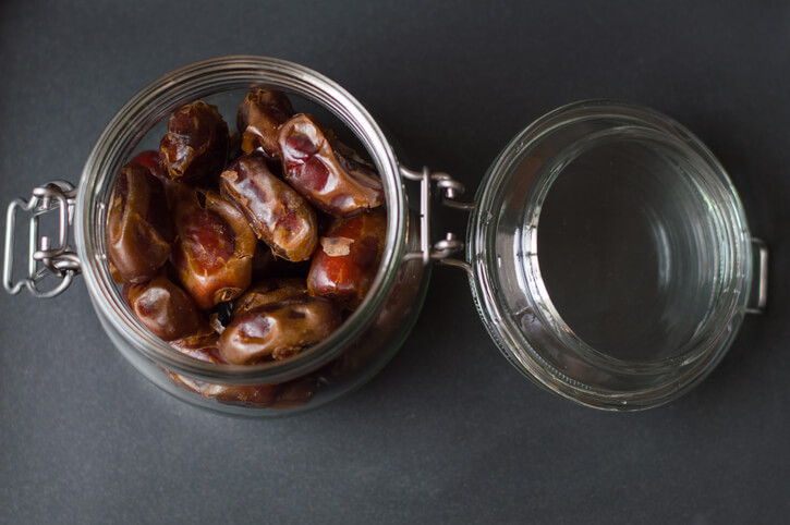 Getrocknete Datteln richtig lagern