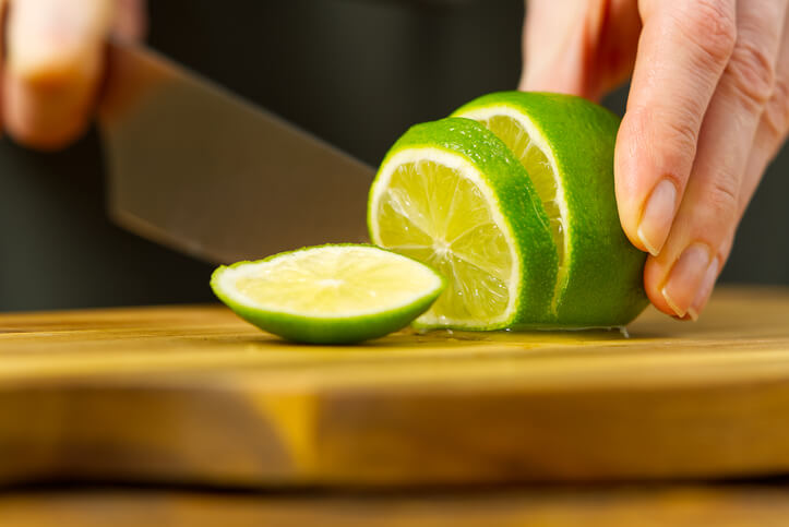 Limetten einfrieren