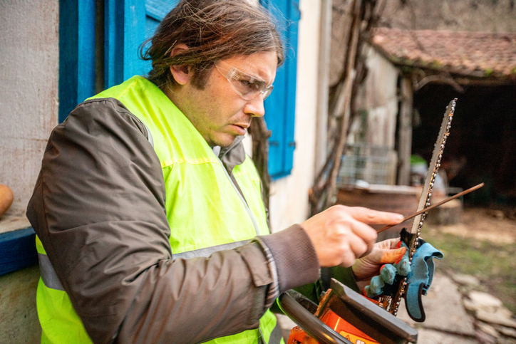 Wie schärfe ich eine Heckenschere richtig