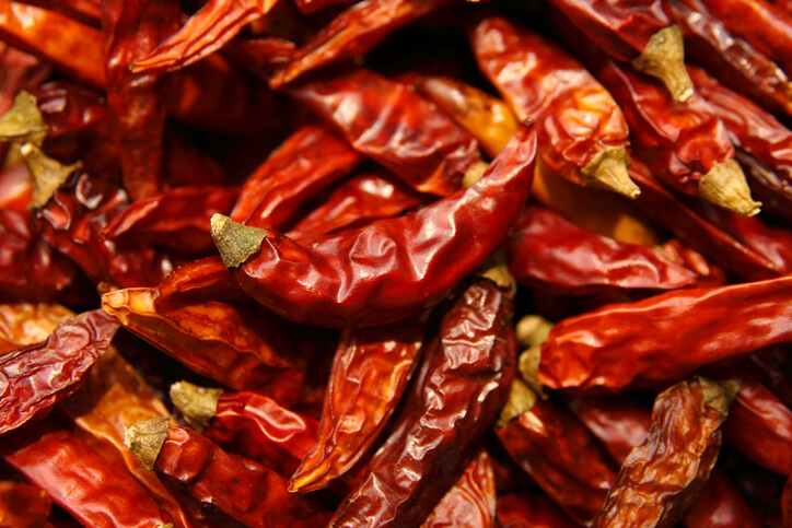 Peperoni trocknen