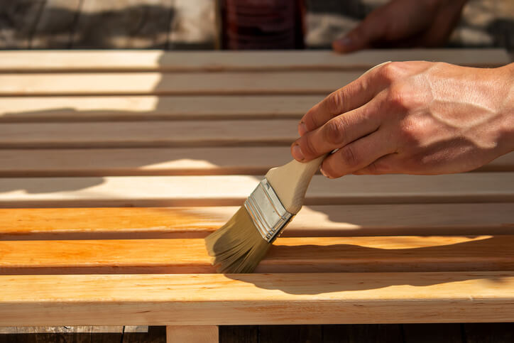 Vorbereitung der Palette