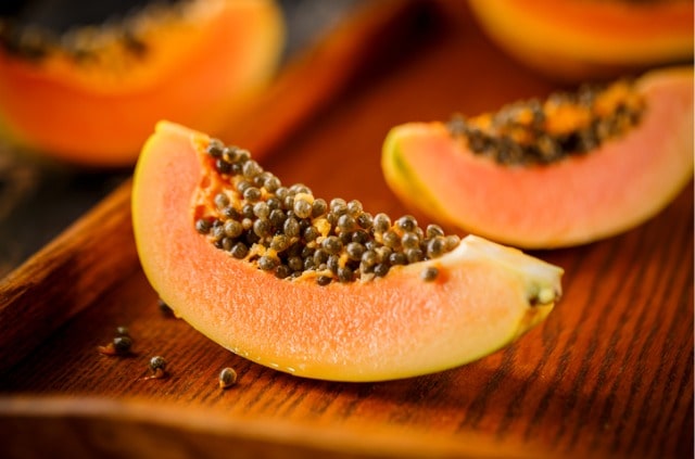 Woran erkennt man eine reife Papaya