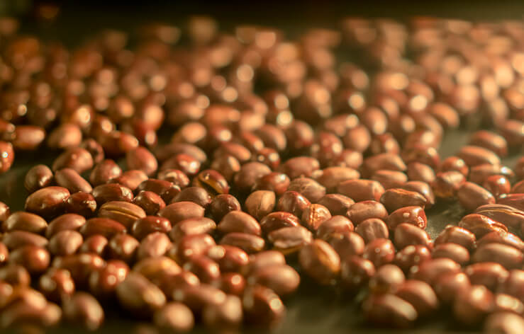 Erdnüsse im Ofen rösten