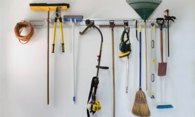 Gartengeräte aufhängen - DIY Ideen und Tipps