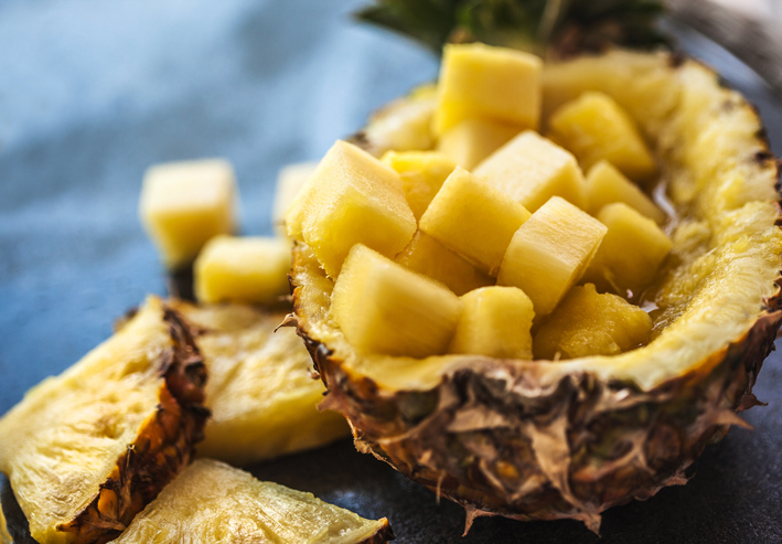 Ananas stecken voller kostbarer Bioaktivstoffe