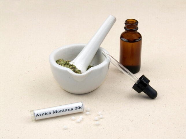 Anwendung der Arnika