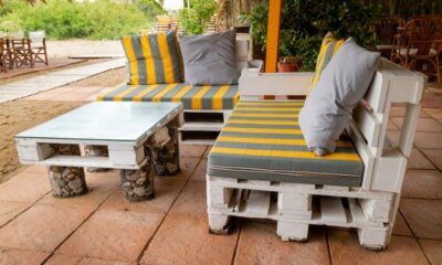 Garten-Lounge aus Paletten - so gelingt der Eigenbau!