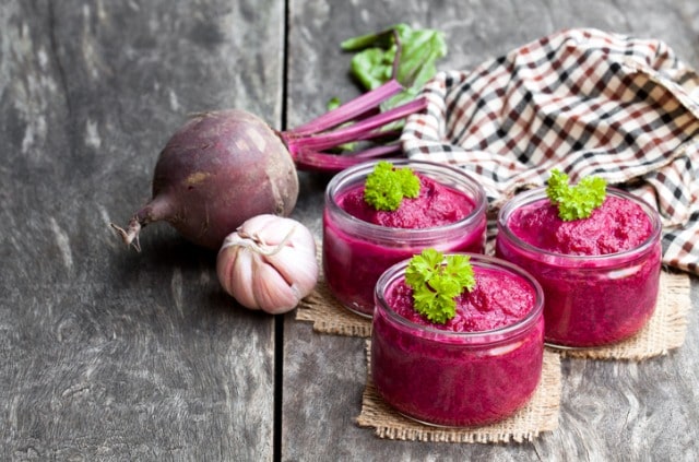Leckere Rezeptideen für Rote Beete - Flammkuchen und Aufstriche