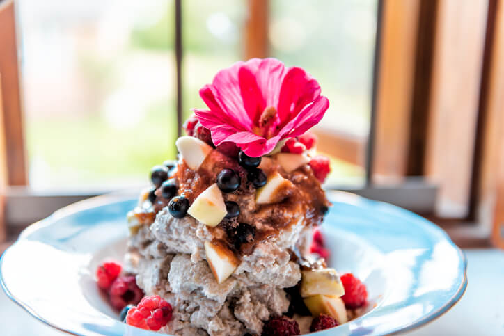 Verwendung der Stockrose in der Küche