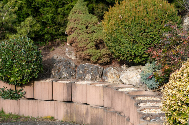 Hochbeet - Eigenbau mit Pflanzsteinen