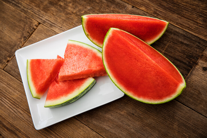 Verschiedene Wassermelonen-Sorten