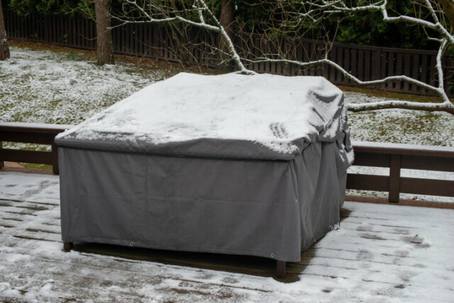 Gartenmöbel - wie kann man sie winterfest machen