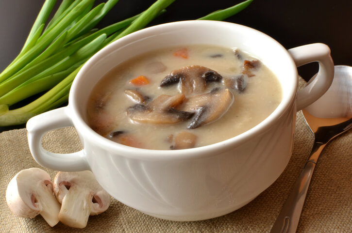 Pilzsuppe