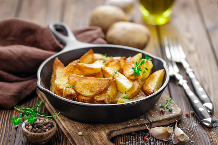 Kartoffeln - gebacken, gebraten oder gekocht mit oder ohne Schale