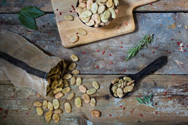 Dicke Bohnen - Haltbarmachung durch Trocknen