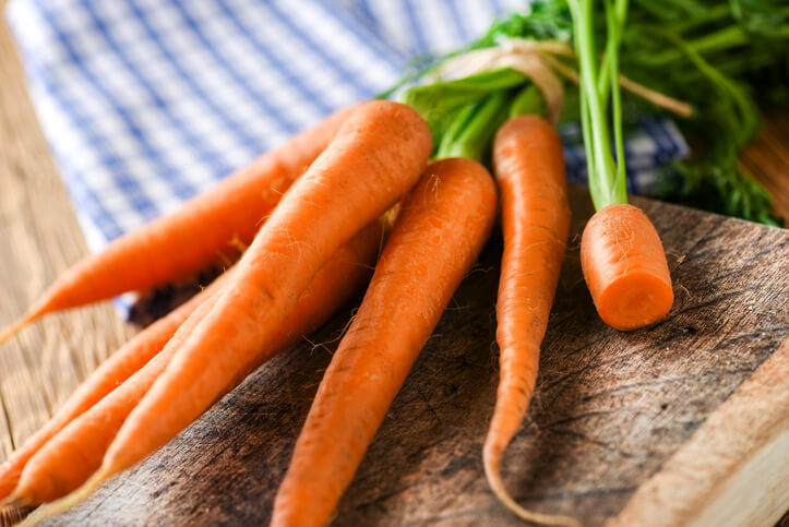 Möhren - Gemüsepflanze mit einem hohen Karotin-Gehalt