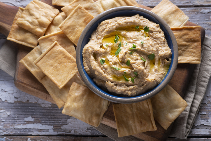 Bärlauch-Hummus