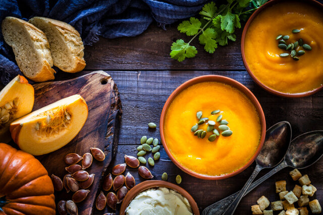 Kürbis - zwei herbstliche Rezepte