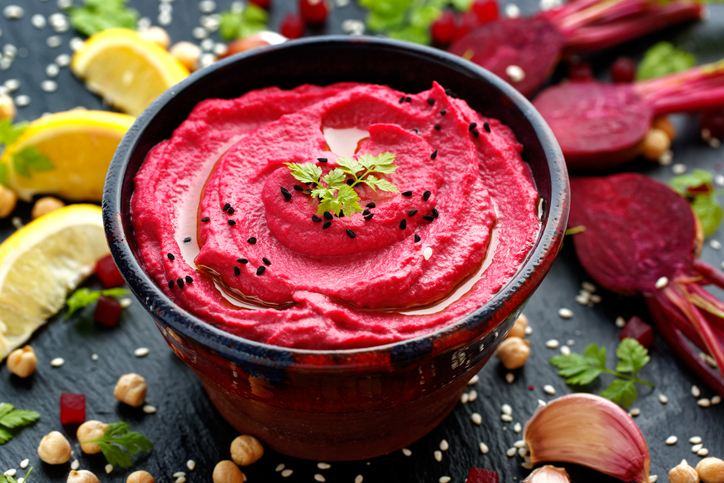 Rote-Beete-Hummus
